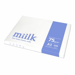 한국제지 밀크 A4 A3 복사용지, 250개