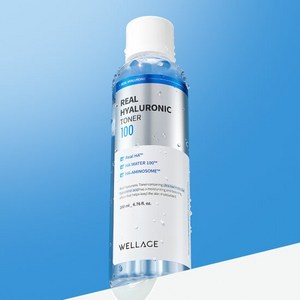 웰라쥬 리얼 히알루로닉 100 토너 200ml, 1개