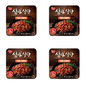 동원 심야식당 매콤오돌뼈, 160g, 4개