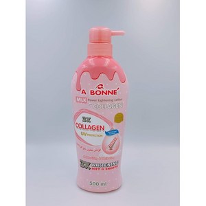 일본직발송 6. ABONNE MILK POWER LIGHTENING LOTION PLUS COLLAGEN 500ML B00TGZDXMC, One Size, One Colo, 1개