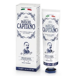 파스타델 카피타노 captiano 치약 화이트닝, 1개, 75ml