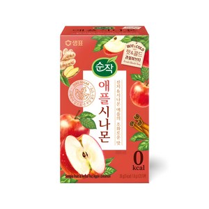 순작 애플시나몬 핫&콜드 과일허브티, 1.8g, 20개입, 1개