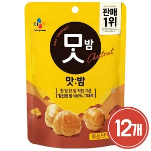 CJ 맛밤, 60g, 12개