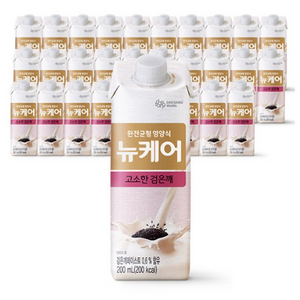 뉴케어 고소한 검은깨맛, 200ml, 90개