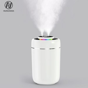 NUNUHANA 듀얼분사 초음파 가습기 3L 대용량, 화이트X13