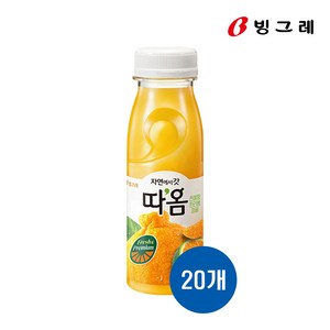 따옴 천혜향 한라봉 청귤 주스, 20개, 235ml