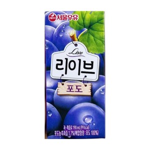 리이브포도190ml48개, 190ml, 48개, 48개, 190ml