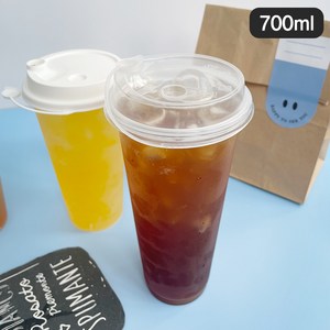 [소행섬] 리유저블 컵 (700ml), 500개, 1세트, 투명