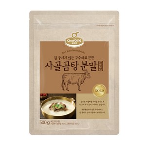 쉐프원 사골곰탕 분말, 500g, 2개