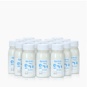 [야베스목장] 청정지역 수제 고농축 요거트 150ml, 18개