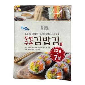 예맛 두 번 구운 김밥김, 33g, 1개