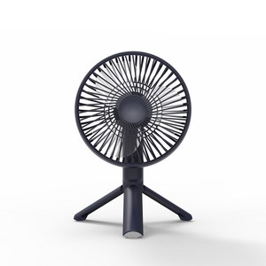 애니클리어 6 핸디팬 스탠드 + 휴대용 선풍기, PDB-MF100, 네이비