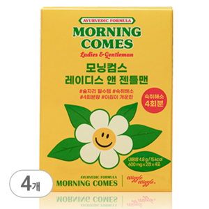 히말라야 숙취해소제 모닝컴스 레이디스앤젠틀맨, 16정, 1개
