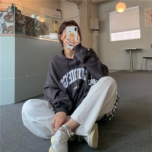 주디앤 여성 샌디에이고 루즈핏 후드티