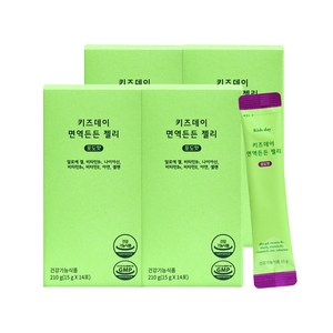 키즈데이 면역든든 젤리, 210g, 4박스