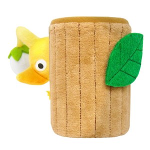 피크민 인형 연필꽂이 핸드폰 거치대 정리함 트레이 닌텐도 정품 굿즈, 1개, 노랑 피크민