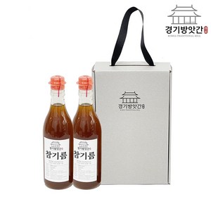 경기방앗간 저온압착방식 방앗간 통깨 진한 참기름 들기름 350ml 세트(중국산), 중국산 참기름세트(참기름350mlx2), 1세트