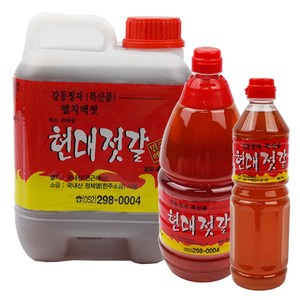 현대젓갈 멸치액젓1kg 2kg 4.5kg, 2kg(진국), 1개