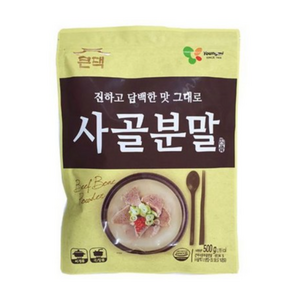 사골분말500g 큰댁사골 사골분말 큰댁 사골육수 사골 국물, 500g, 3개