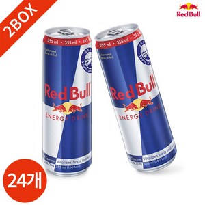 레드불 레드불 에너지 드링크 355ml x 24캔 2박스 묶음, 48개