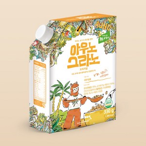 아우노 그라노 오리지널 그래놀라 씨리얼 대용량, 1개, 330g