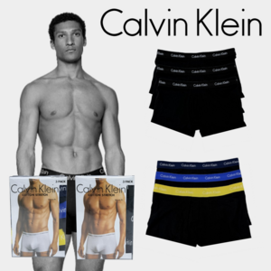 [100%정품/빠른출고] CK 캘빈클라인 드로즈 사각팬티 3장 SET 속옷 언더웨어 남자팬티