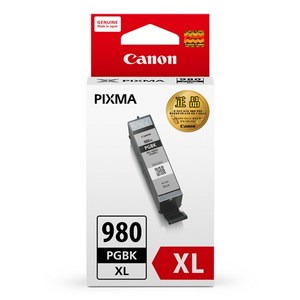 [Canon] 정품잉크 PGI-980PGBK XL 검정 (TS8190/대용량), 1개