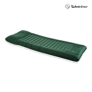 [웨일크루] 내추럴 울트라 라이트 에어 매트 캠핑매트 에어매트 차박, 딥그린