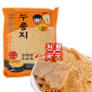 감자맛누룽지 간식 식사대용, 350g, 1개