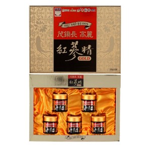 무주약초영농조합 무진장 고려홍삼정 골드 120g 5병, 5개