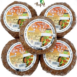 새마원 아리랑식품 이쁜이표 청국장 400g, 5개