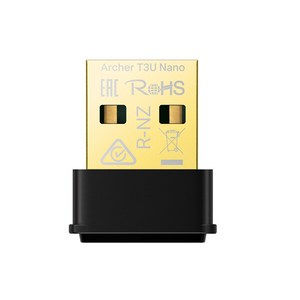 TP-LINK TP-LINK Ache T3U Nano AC1300 와이파이 USB 2.0 무선 랜카드, 단품