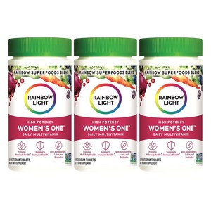 레인보우라이트 우먼즈 원 멀티비타민 120정 3병, 3개