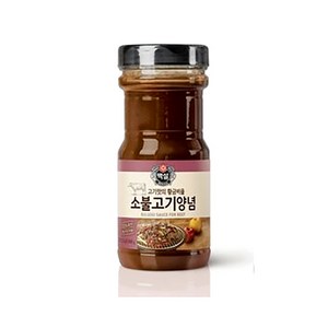 소불고기양념(백설 840) 액상소스 돼지불고기양념, 840g, 1개