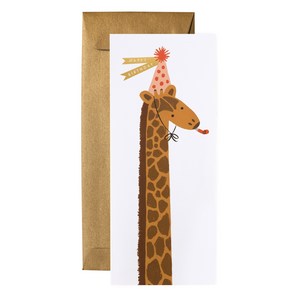 라이플페이퍼 Giraffe Birthday No.10 Card 생일 카드, 단품