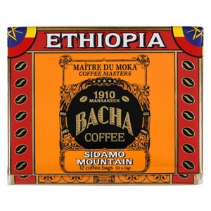 BACHA COFFEE 시다모 마운틴 커피 기프트박스, 1개, 12개입