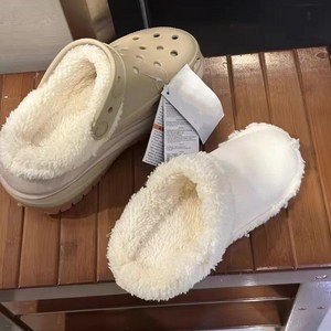 크룩스내피 털내피 클로그 호환 탈부착 퍼 안감, Td화이트40~41(250~255), 1개