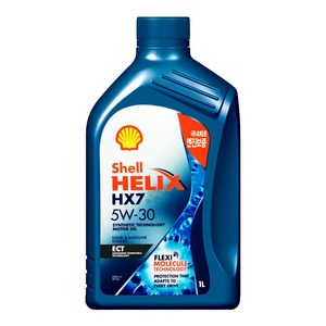 shell helix HX7 ECT 5w30 엔진오일 - 매일파츠, 1개, 1L