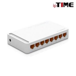 스위칭허브 / 리얼텍 칩셋 / 8포트 1000Mbps(기가비트) ipTIME H6008 [스위칭허브/8포트/1000Mbps], 1개