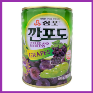 삼포 깐포도, 6개, 400g