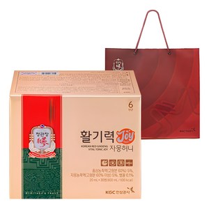 정관장 활기력 JOY 20ml × 30p + 쇼핑백, 1세트