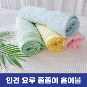 [풍기인견] 여름 요루 피그먼트 홑이불 지지미 쫄쫄이 이불, 소라