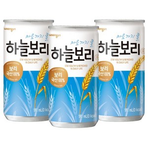 웅진 하늘보리, 180ml, 90개