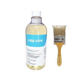 스케일리무버 UP-100 스텐레스 녹제거 유리물때제거 수전 녹 물때제거 용량 500ml 붓증정, 1개