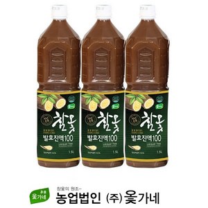 동광한방몰 참옻 발효 진액 100 건강음료, 1.5L, 3개