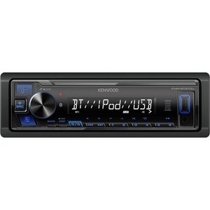 카오디오 블루투스 플레이어 오디오 KENWOOD KMMBT270U 디지털 미디어 카 스테레오 수신기USB 포트 포함 – AMFM 라디오 MP3, Without CD Playe