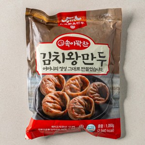 전주한옥 만두 왕만두 김치 고기 고기왕만두 김치왕만두 손만두 육즙만두 겨울간식, 2개, 1.05kg