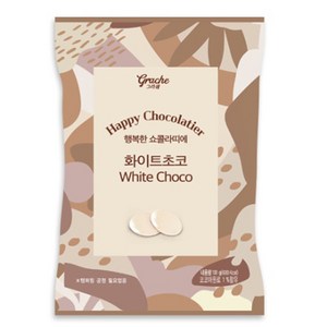 행복한쇼콜라띠에 화이트초코, 100g, 1개