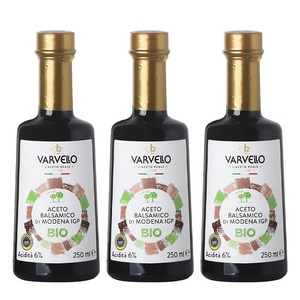발베로 유기농 모데나 발사믹 식초 바이오 250ml, 3개