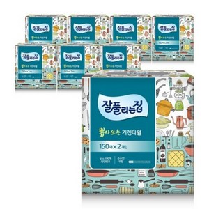 잘풀리는집 뽑아쓰는 키친타올 150매, 16개